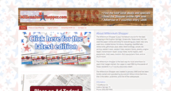 Desktop Screenshot of millenniumshopper.com